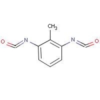 Toluene-2,6-diisocyanate formula graphical representation