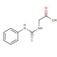 Phenylthiohydantoic acid formula graphical representation