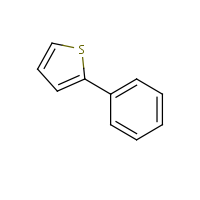 Phenylthiophene formula graphical representation