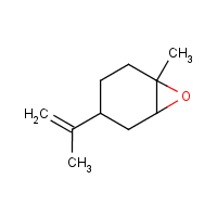 Limonene-1,2-epoxide formula graphical representation