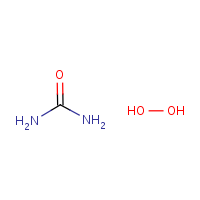 Carbamide peroxide formula graphical representation