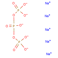 Pentasodium tripolyphosphate formula graphical representation