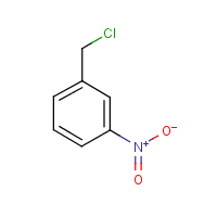 alpha-Chloro-m-nitrotoluene formula graphical representation