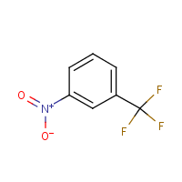 m-(Trifluoromethyl)nitrobenzene formula graphical representation