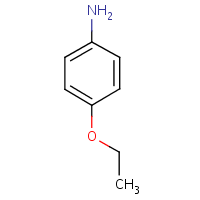 p-Phenetidine formula graphical representation