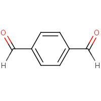 Terephthalaldehyde formula graphical representation