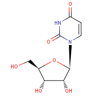 Uridine formula graphical representation