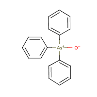 Triphenylarsine oxide formula graphical representation