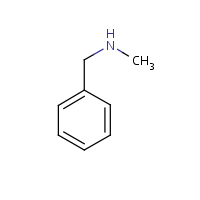 N-Methylbenzylamine formula graphical representation