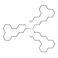 Trihexadecylaluminum formula graphical representation