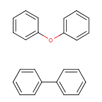 Phenyl ether-biphenyl mixture, vapor formula graphical representation