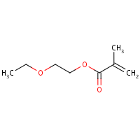 2-Ethoxyethyl methacrylate formula graphical representation