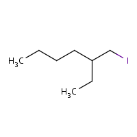 2-Ethylhexyl iodide formula graphical representation