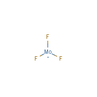 Molybdenum trifluoride formula graphical representation