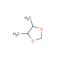 4,5-Dimethyl-1,3-dioxolane formula graphical representation
