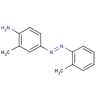 o-Aminoazotoluene formula graphical representation