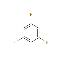 1,3,5-Trifluorobenzene formula graphical representation