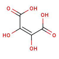 Dihydroxymaleic acid formula graphical representation
