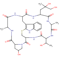 Phalloidin formula graphical representation