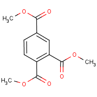 Trimethyl 1,2,4-benzenetricarboxylate formula graphical representation