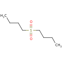 Butyl sulfone formula graphical representation