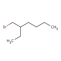 2-Ethylhexyl bromide formula graphical representation