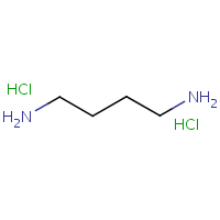 Putrescine dihydrochloride formula graphical representation