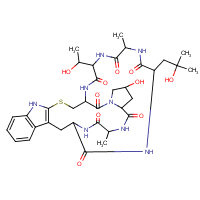 Phalloin formula graphical representation