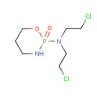 Cyclophosphamide formula graphical representation
