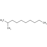 2-Methyldecane formula graphical representation