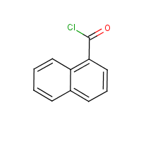 1-Naphthoyl chloride formula graphical representation