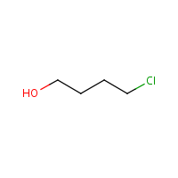 4-Chloro-1-butanol formula graphical representation