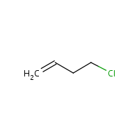 4-Chloro-1-butene formula graphical representation