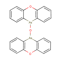 Phenoxarsine oxide formula graphical representation