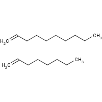 1-Decene, polymer with 1-octene, hydrogenated formula graphical representation