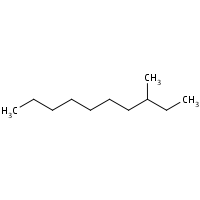 3-Methyldecane formula graphical representation