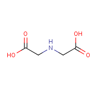 Iminodiacetic acid formula graphical representation