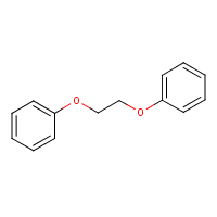 1,2-Diphenoxyethane formula graphical representation