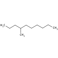 4-Methyldecane formula graphical representation