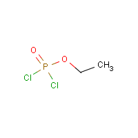 Ethyl phosphorodichloridate formula graphical representation