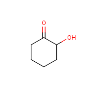 2-Hydroxycyclohexanone formula graphical representation