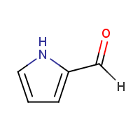 Pyrrole-2-carboxaldehyde formula graphical representation