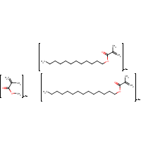 2-Propenoic acid, 2-methyl-, dodecyl ester, polymer with methyl 2-methyl-2-propenoate and tetradecyl 2-methyl-2-propenoate formula graphical representation