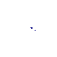 Lithium amide formula graphical representation