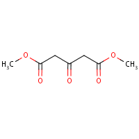 Dimethyl 3-oxoglutarate formula graphical representation