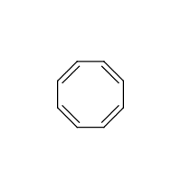 1,3,5,7-Cyclooctatetraene formula graphical representation