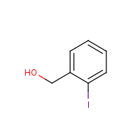 2-Iodobenzyl alcohol formula graphical representation