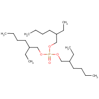 Trioctyl phosphate formula graphical representation