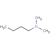 N,N-Dimethylbutylamine formula graphical representation
