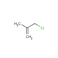 3-Chloro-2-methyl-1-propene formula graphical representation
